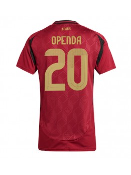 Billige Belgia Lois Openda #20 Hjemmedrakt Dame EM 2024 Kortermet Billige Belgia Lois Openda #20 Hjemmedrakt Dame EM 2024 Kortermet